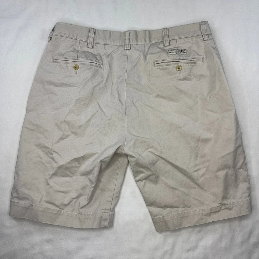 Polo Ralph Lauren Men's Size 34 Chino‎ Shorts Relaxed Fit 9